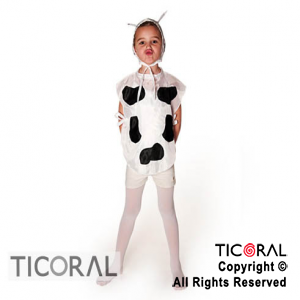 DISFRAZ ANIMALITO VACA CR x 1